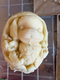 Dog shaped “HUMAN” soap
