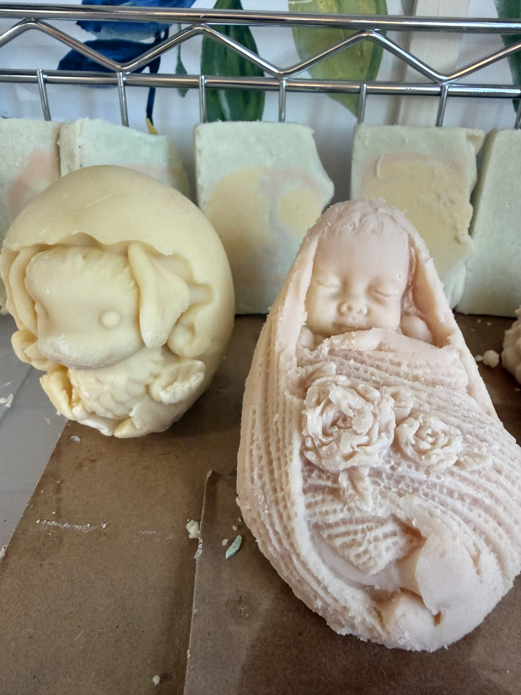 Dog shaped “HUMAN” soap