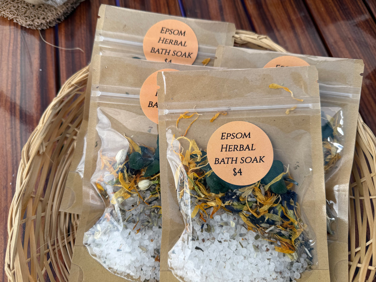 Herbal bath soak