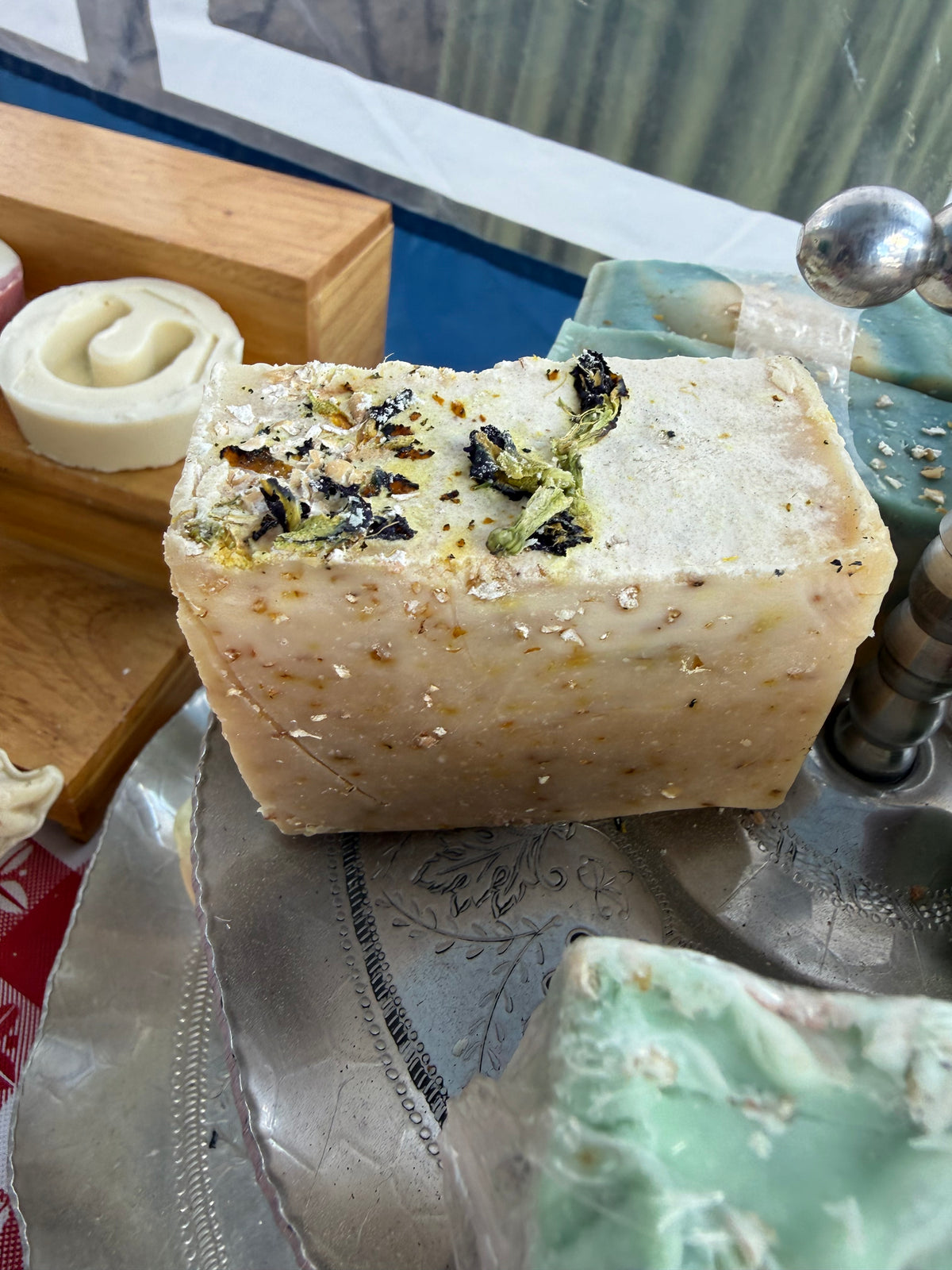 Goat milk scrub bar